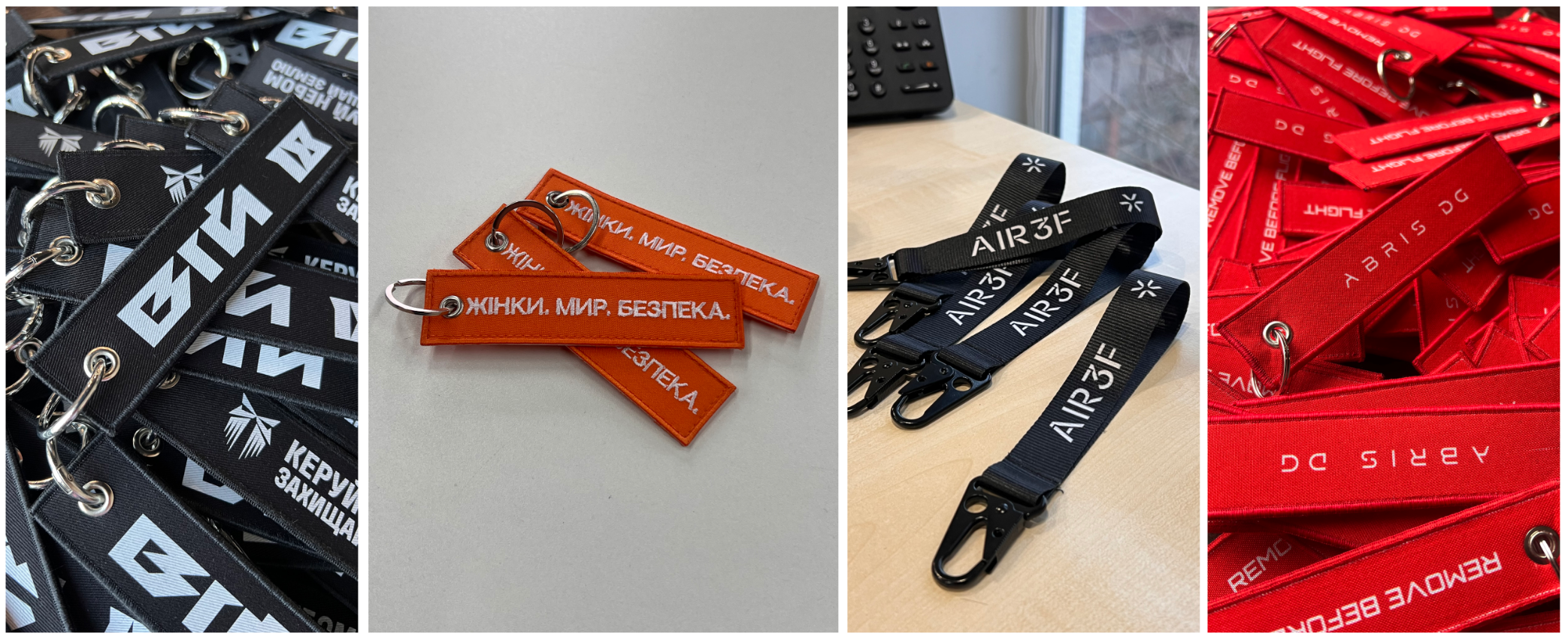 Брелоки REMOVE BEFORE FLIGHT з брендуванням